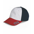 5panels un-structed low profile baseball cap 100% Cotton Twill Cap